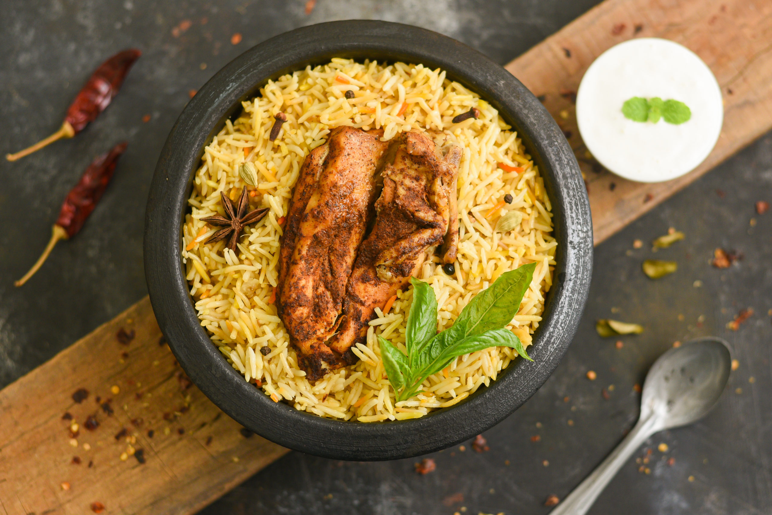Arabic Chicken Mandi, Pulao