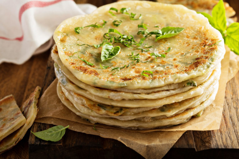 Layered Flat Bread Paratha