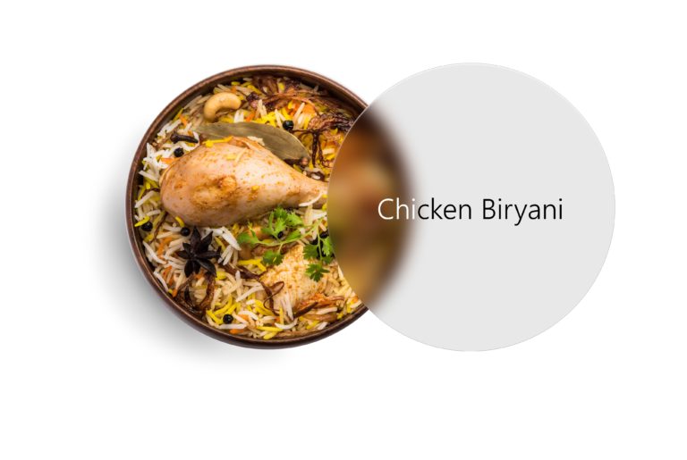 Pakistani Chicken Biryani rice